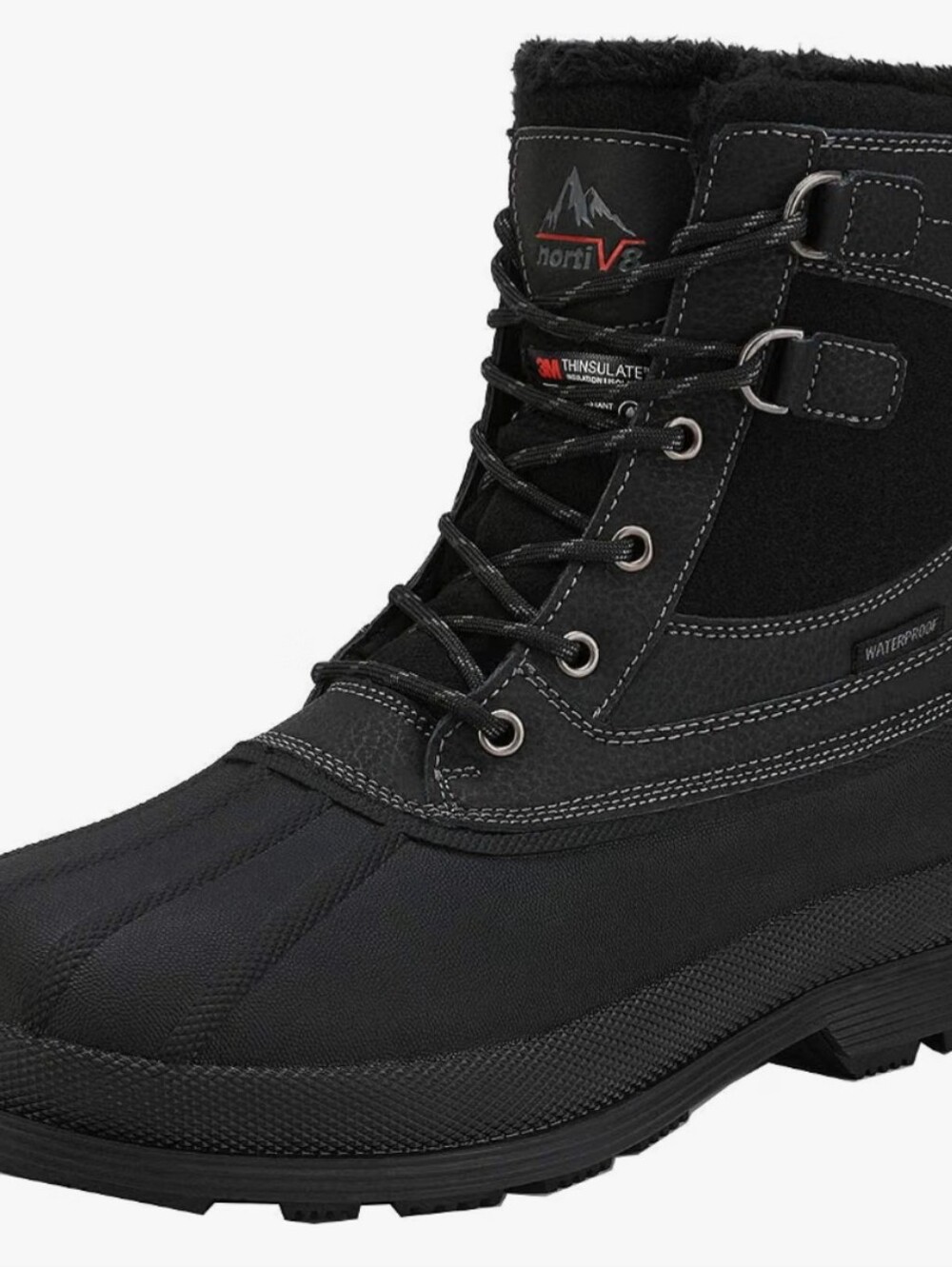 Men's Waterproof Winter Snow BootsInsulated Comfortable Non-slip 